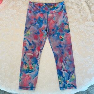 Aeropostale Live Love Dream Colorful Capri Size S